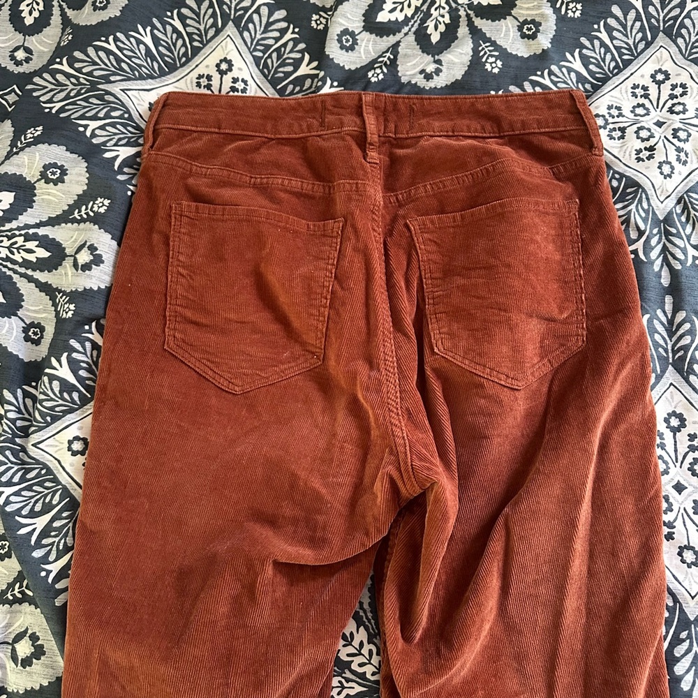 Hollister Burnt Orange Corduroy Pants - Picture 4 of 5